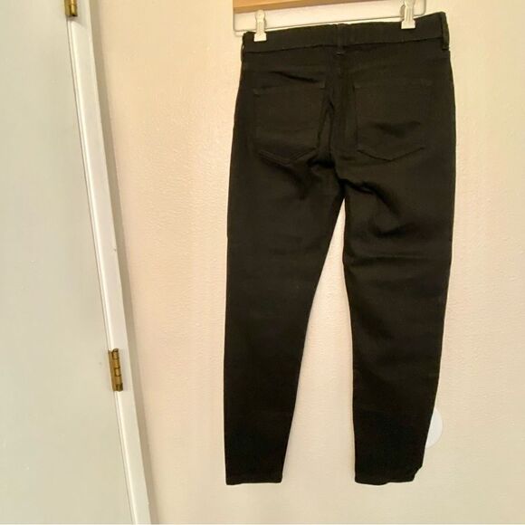 EVERLANE Mid rise skinny black denim jeans NWOT -26 regular - Picture 6 of 11